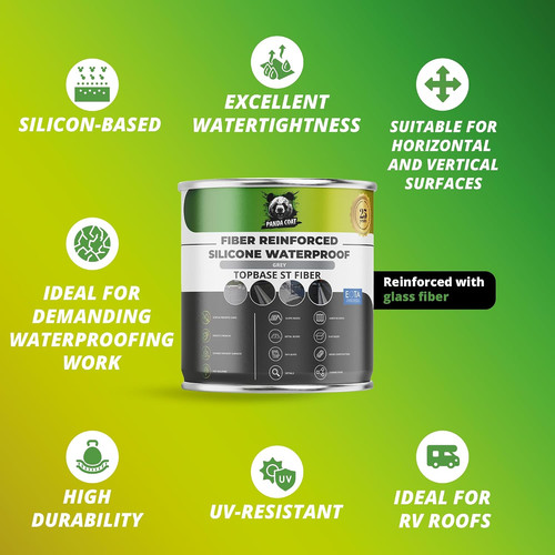 Waterproof grey roof sealant - roof,